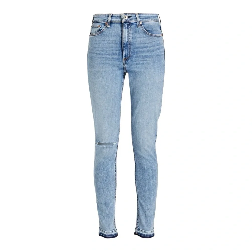 Rag & Bone Nina Distressed High Rise‎ Skinny Jeans NWT Size 28